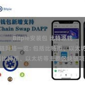 Bitpie安装包 比特派钱包支持的区块链网络一览: 包括比特币、以太坊等主要区块链项目