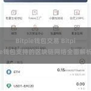 Bitpie钱包交易 Bitpie钱包支持的区块链网络全面解析