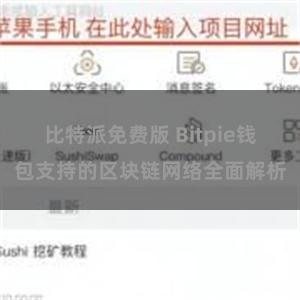 比特派免费版 Bitpie钱包支持的区块链网络全面解析