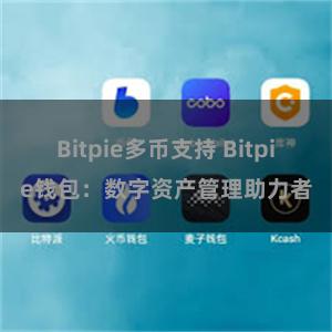 Bitpie多币支持 Bitpie钱包：数字资产管理助力者