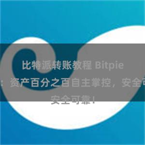 比特派转账教程 Bitpie钱包：资产百分之百自主掌控，安全可靠！