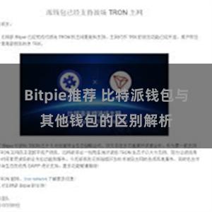 Bitpie推荐 比特派钱包与其他钱包的区别解析